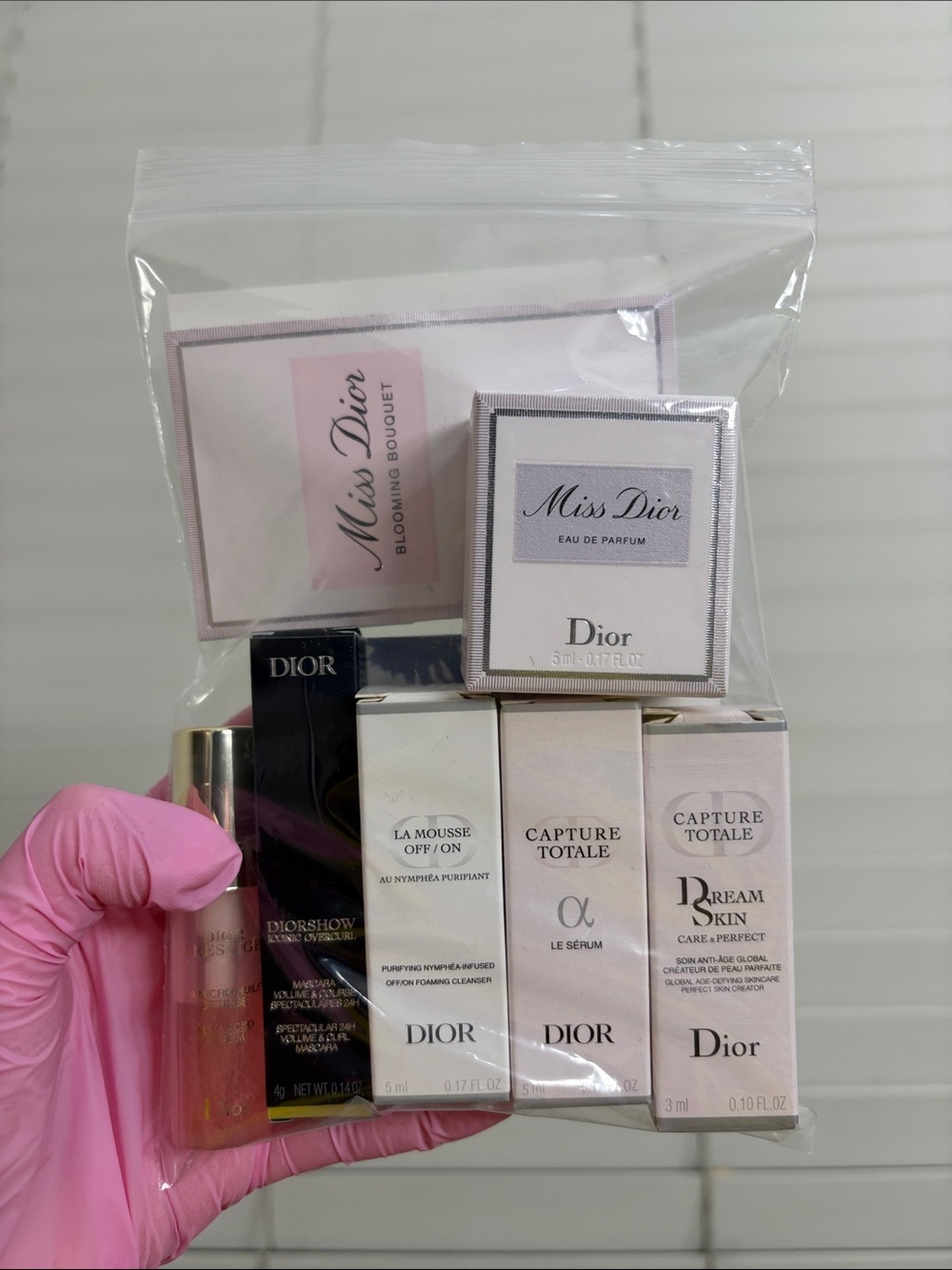 Dior Mini Skincare & Fragrance Set — 7items